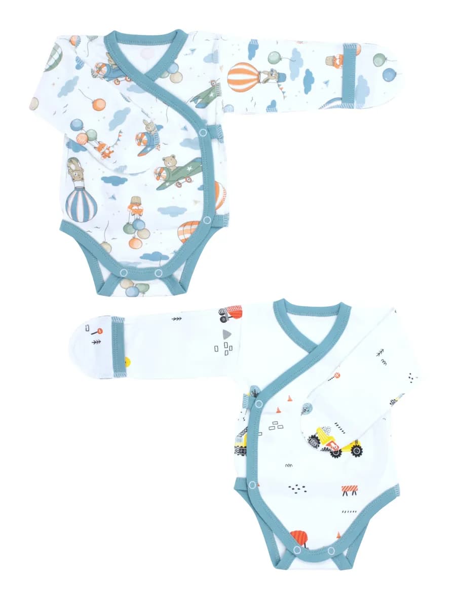 Распашонка-боди швы наружу