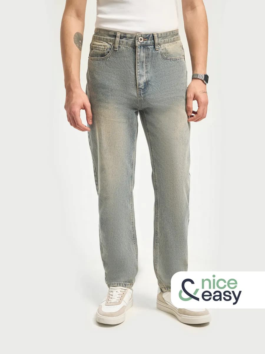 Мужские джинсы фасона Tapered
