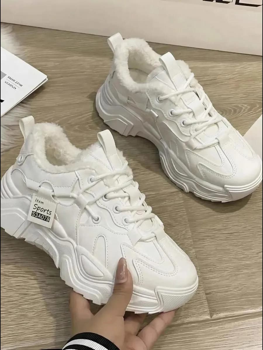 Кроссовки зимние с мехом