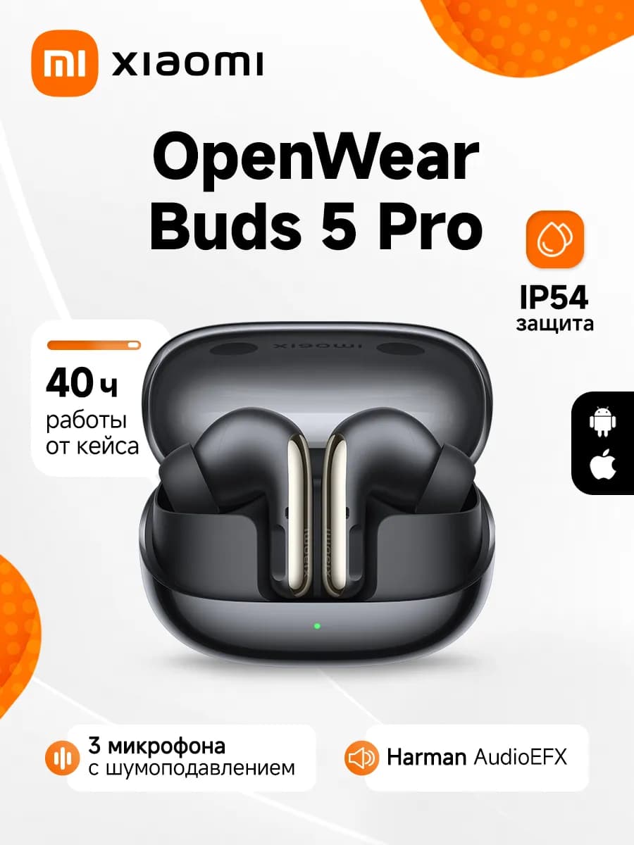Наушники TWS Buds 5 Pro WiFi-Black