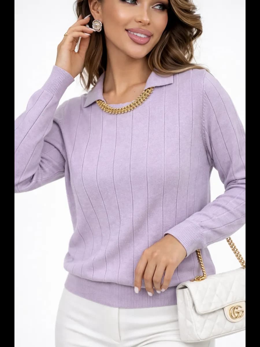 Весенний джемпер в пастельных тонах - фото 1