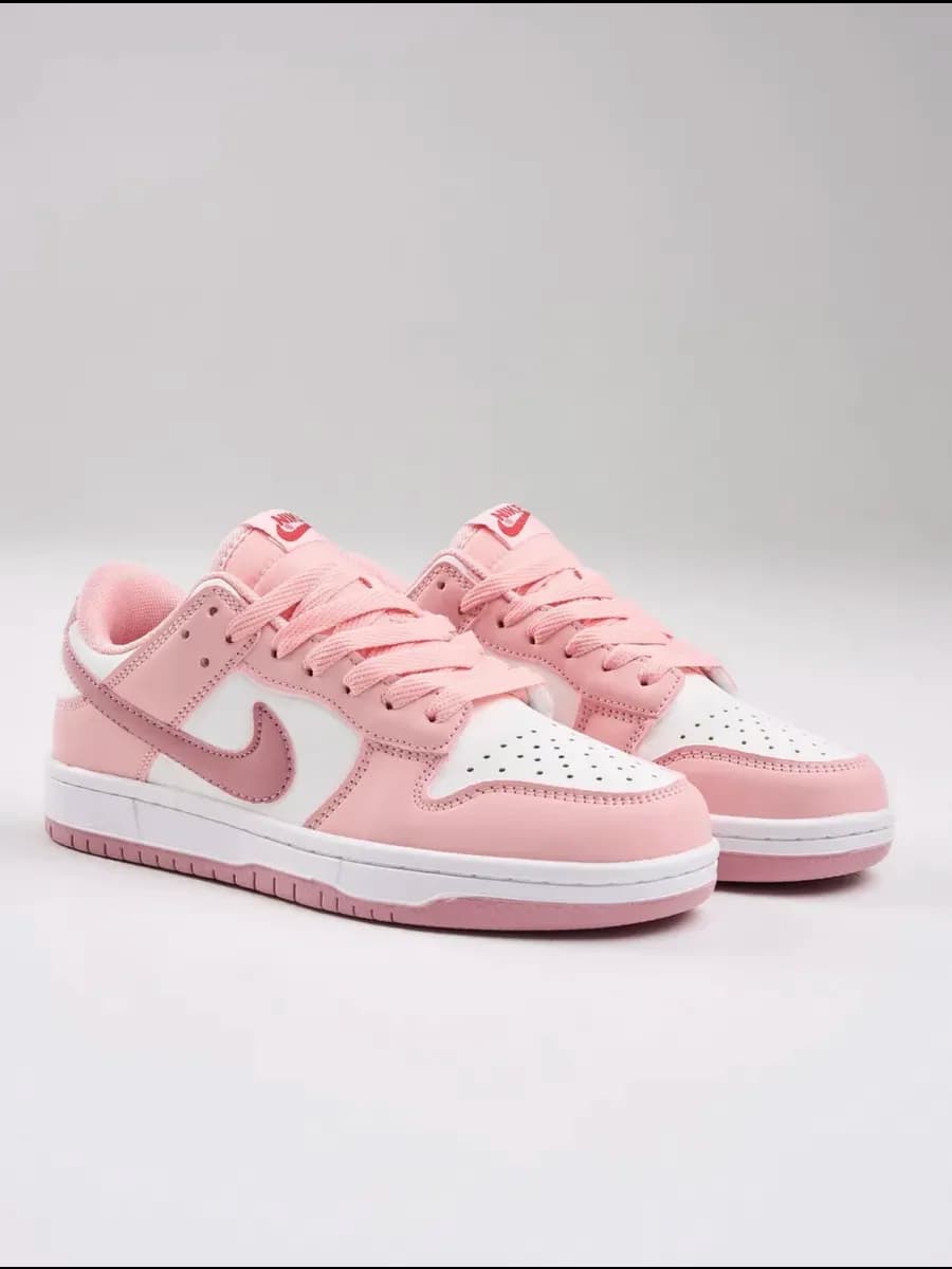 Кроссовки женские sb dunk розовые кеды