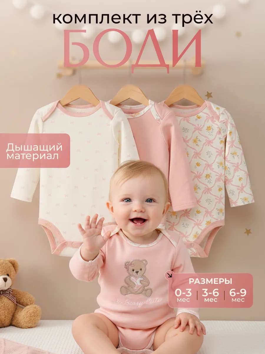 Боди для новорожденных