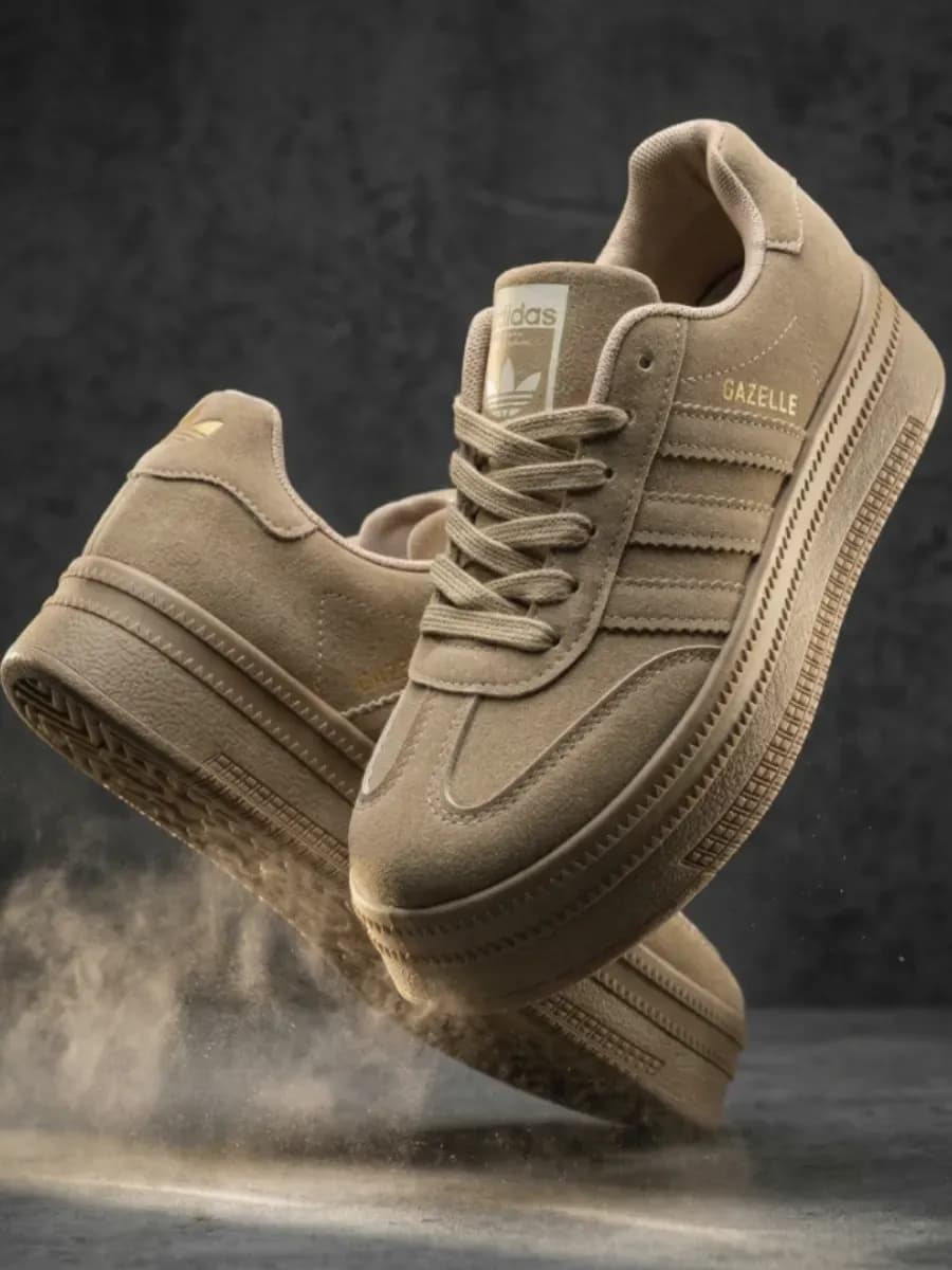 Женские кроссовки спортивные Кремовые