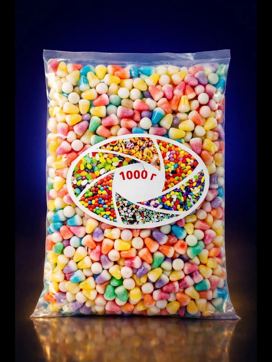 Жевательные конфеты Зубчик 1кг