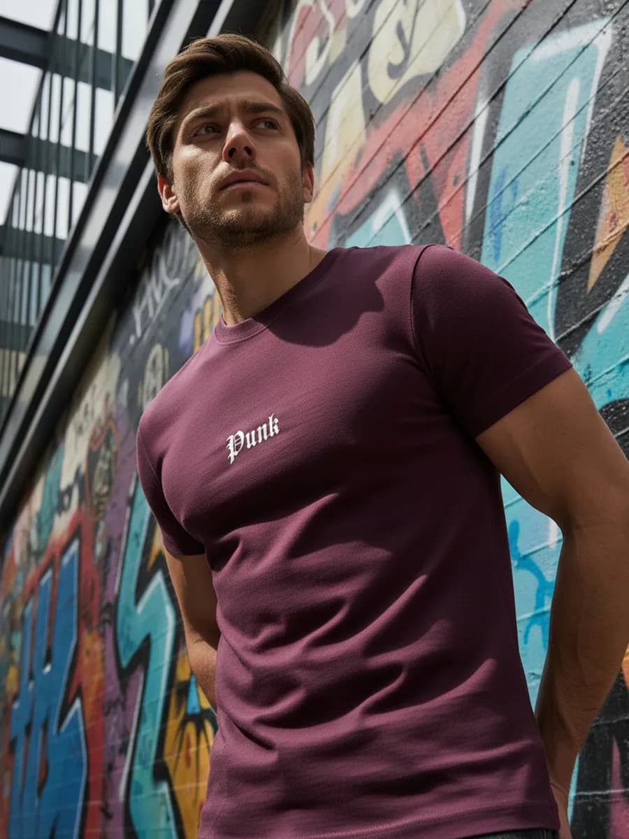 Футболка с надписью Punk
