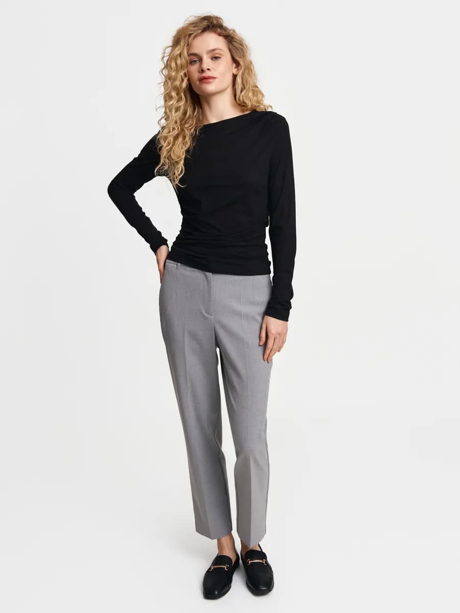 Женские брюки силуэта Slim