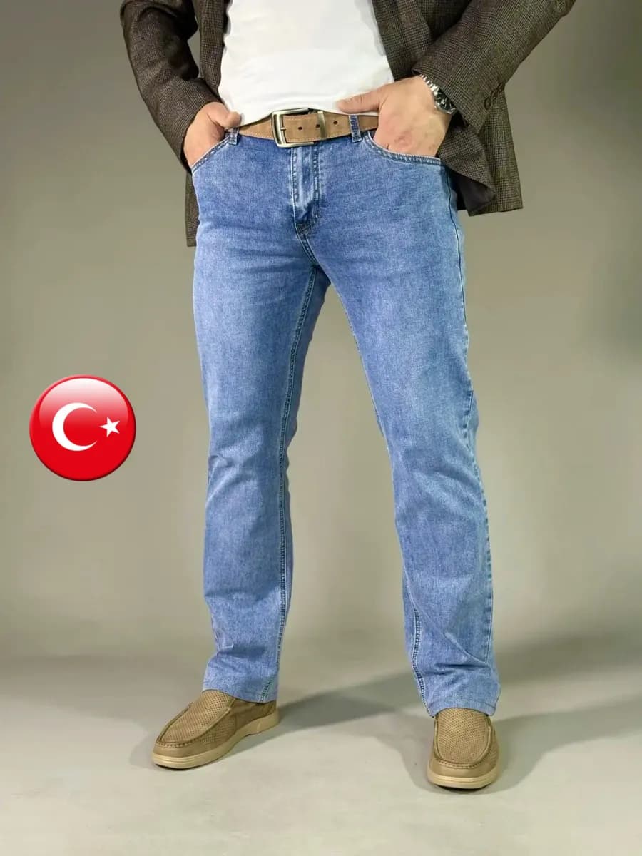 Джинсы прямые классические