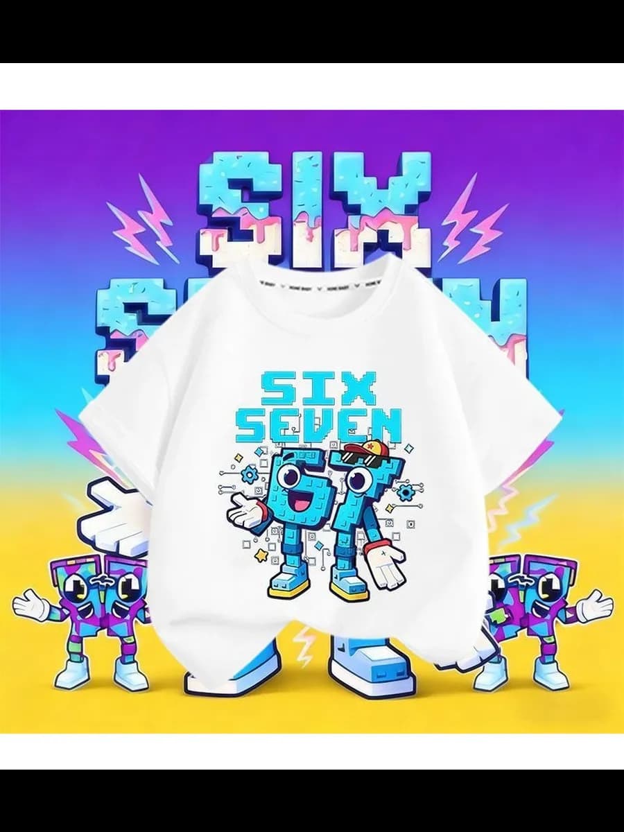 Футболка детская 67 six seven сикс севен