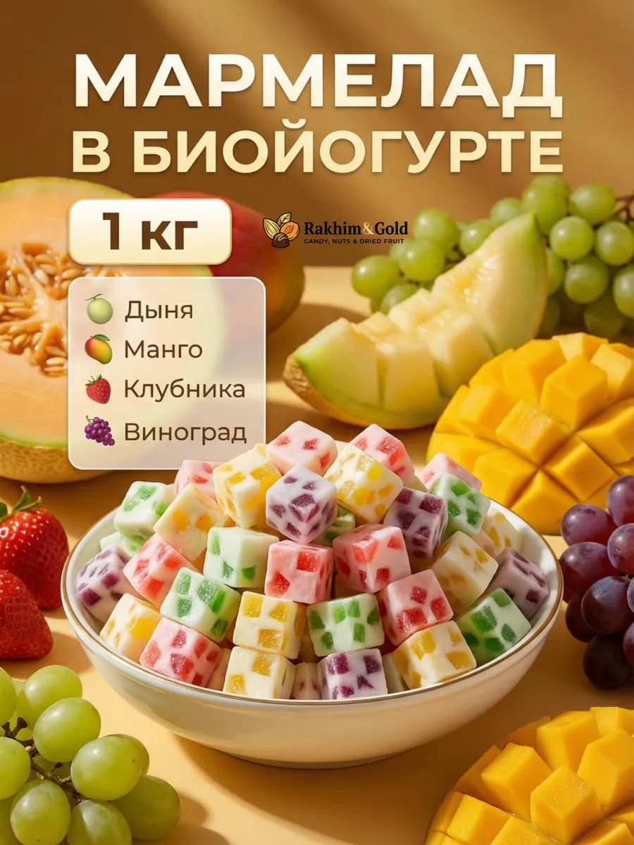 конфеты йогуртовые с начинками 1000 гр