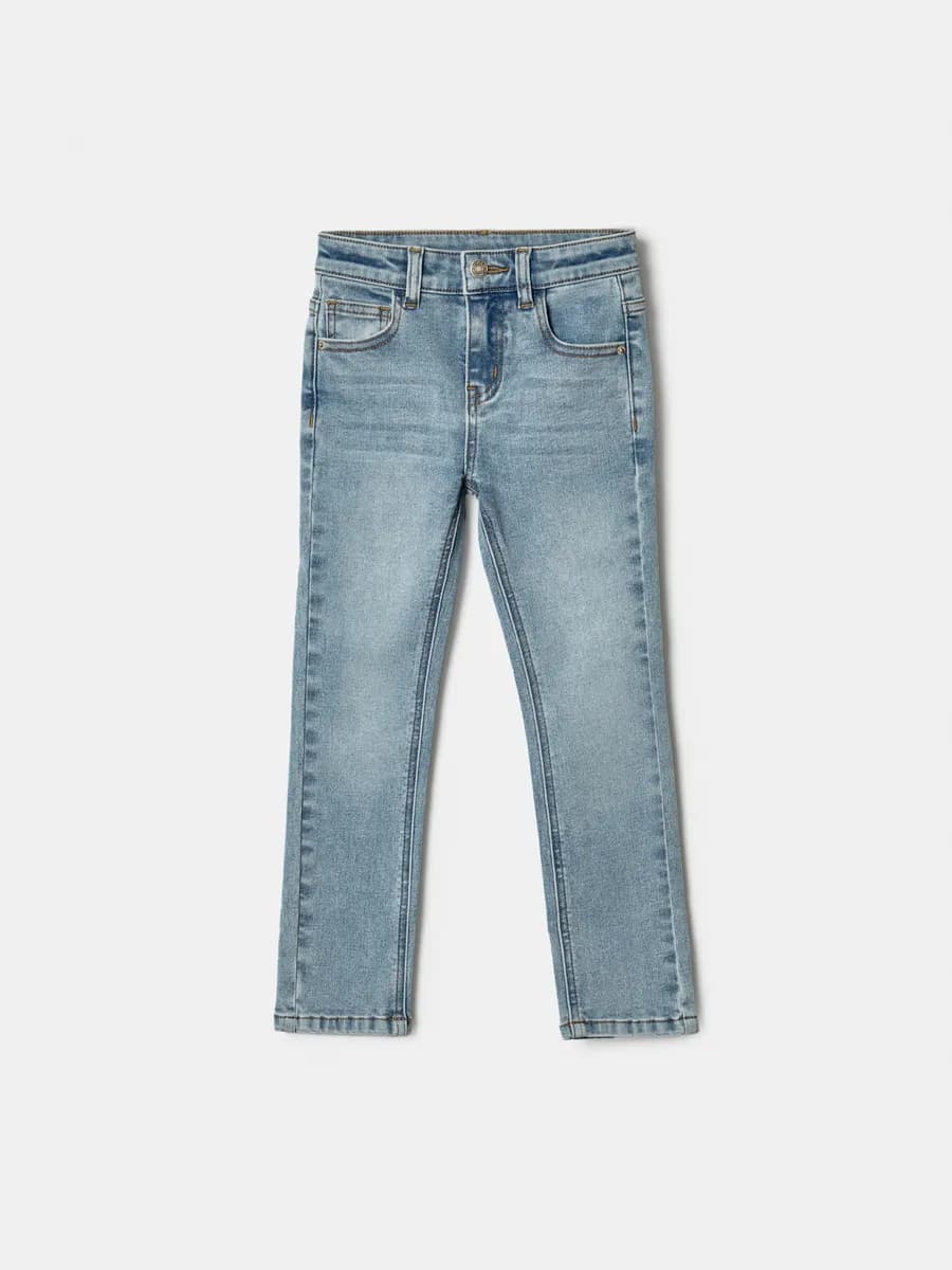 Джинсы Slim fit облегающие узкие