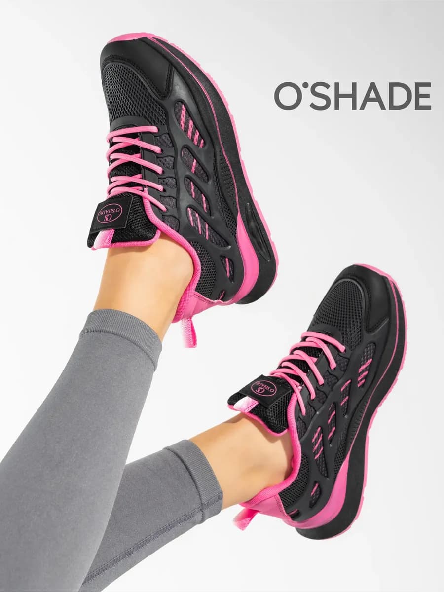 O'SHADE Кроссовки женские черные спортивные
