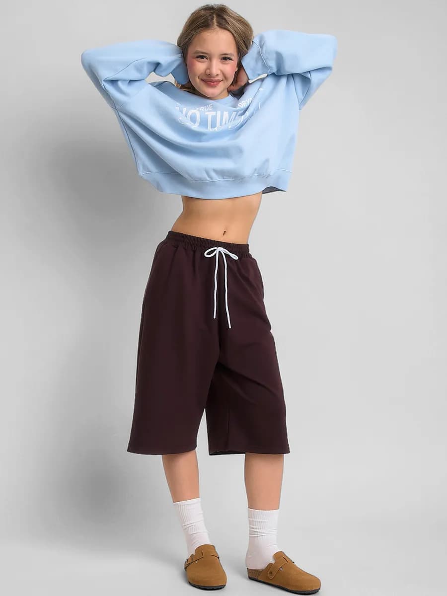 Шорты летние подростковые бермуды baggy