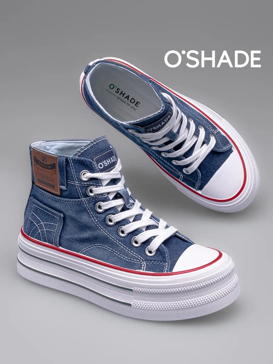 O'SHADE Кеды высокие женские на платформе