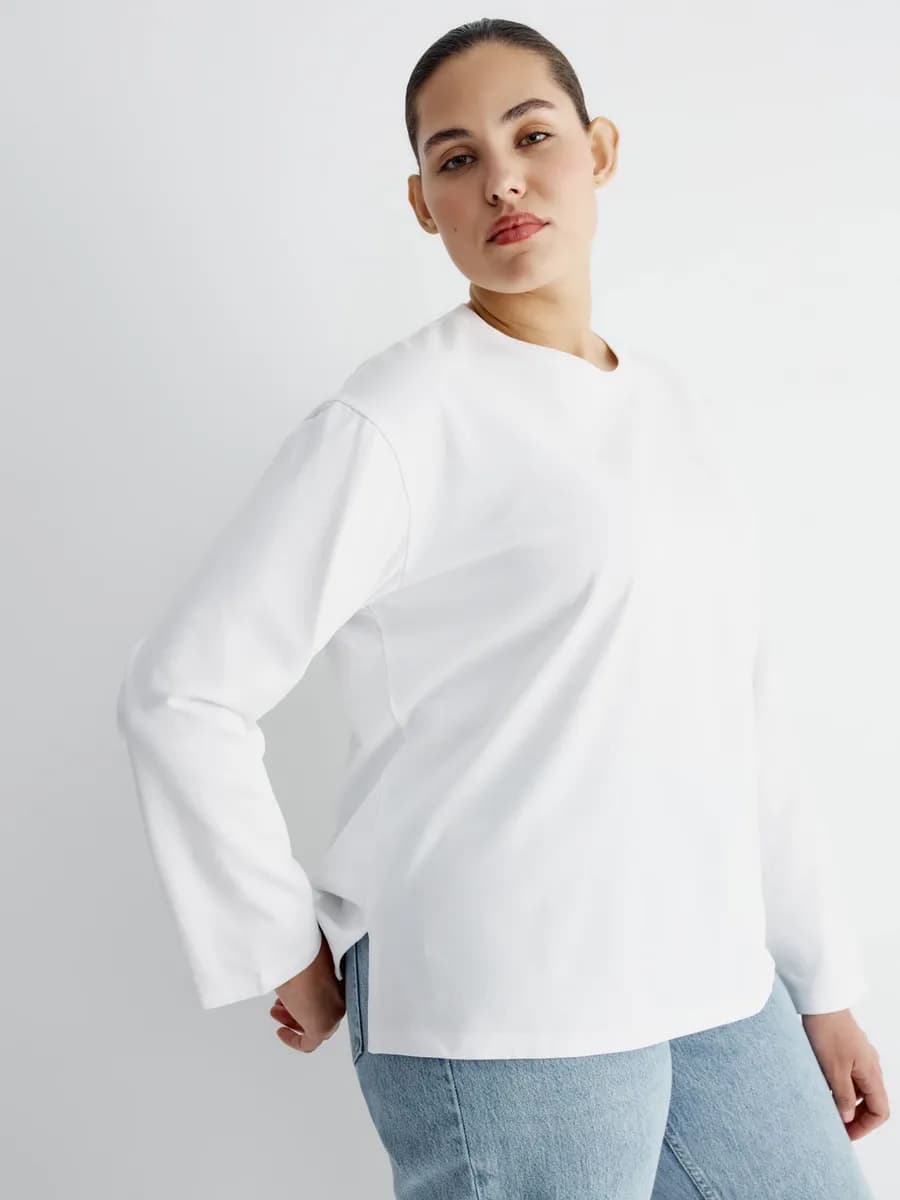 Лонгслив ANNA OVERSIZE FIT