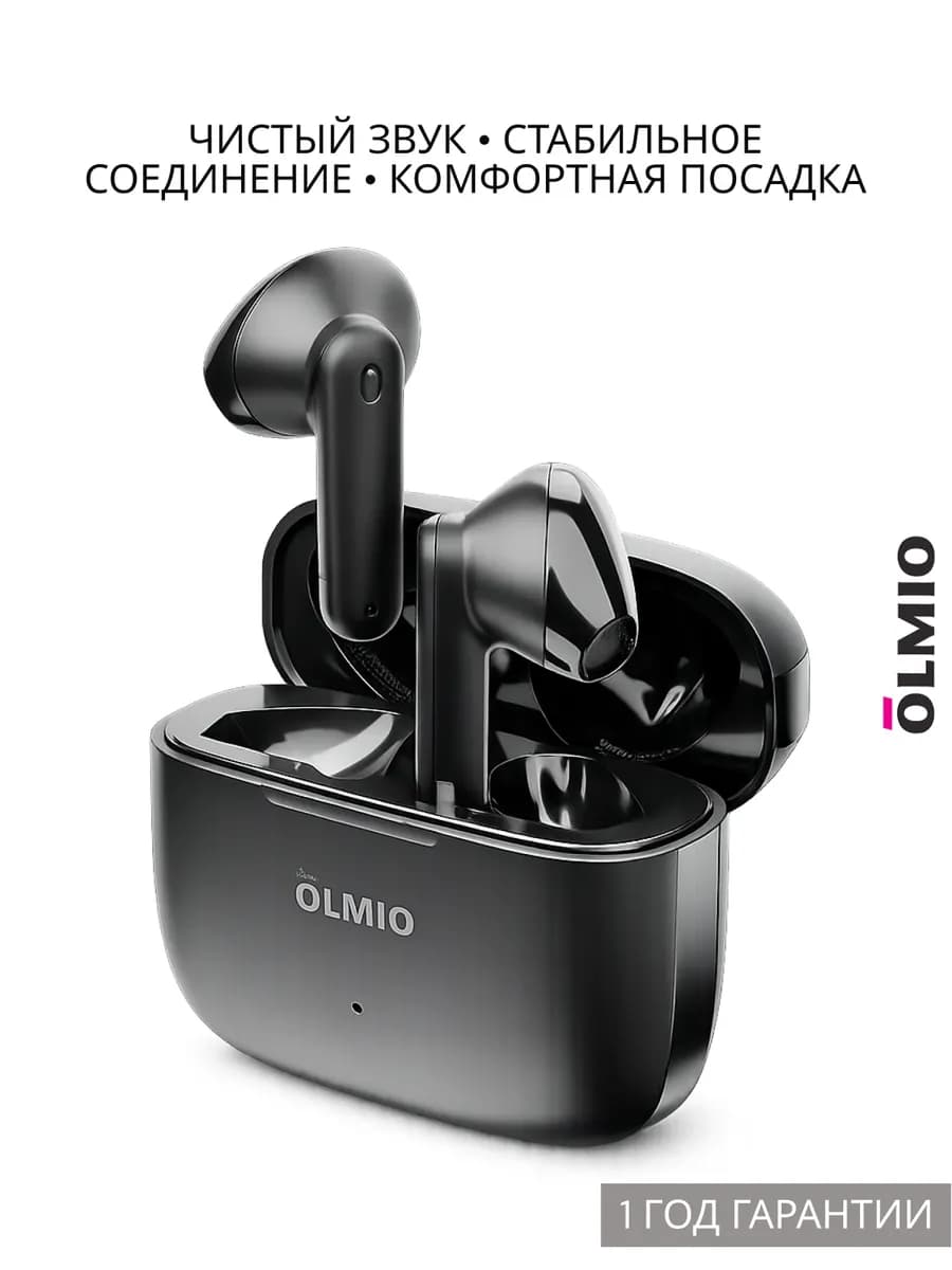 Беспроводные наушники вкладыши Bluetooth 5.4 с ENC, 25 ч