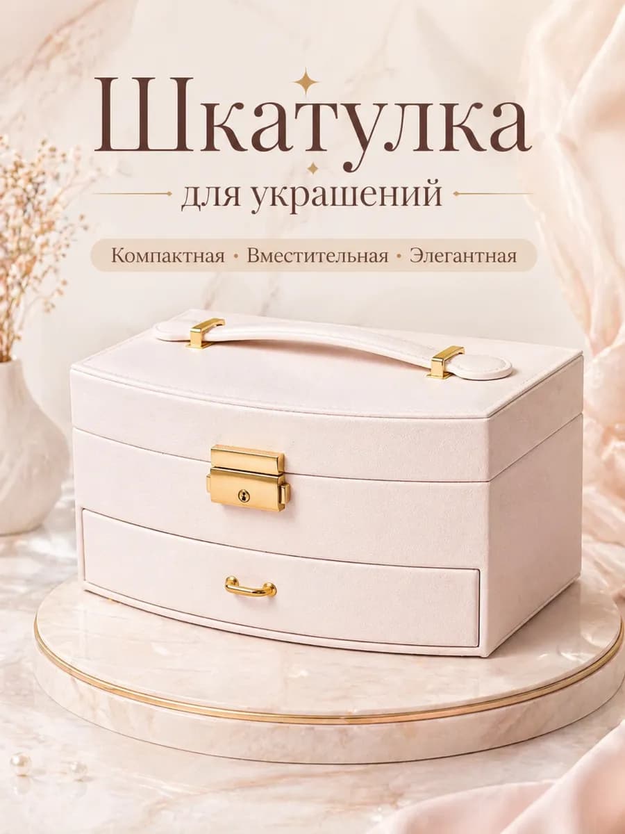 Большая шкатулка для украшений