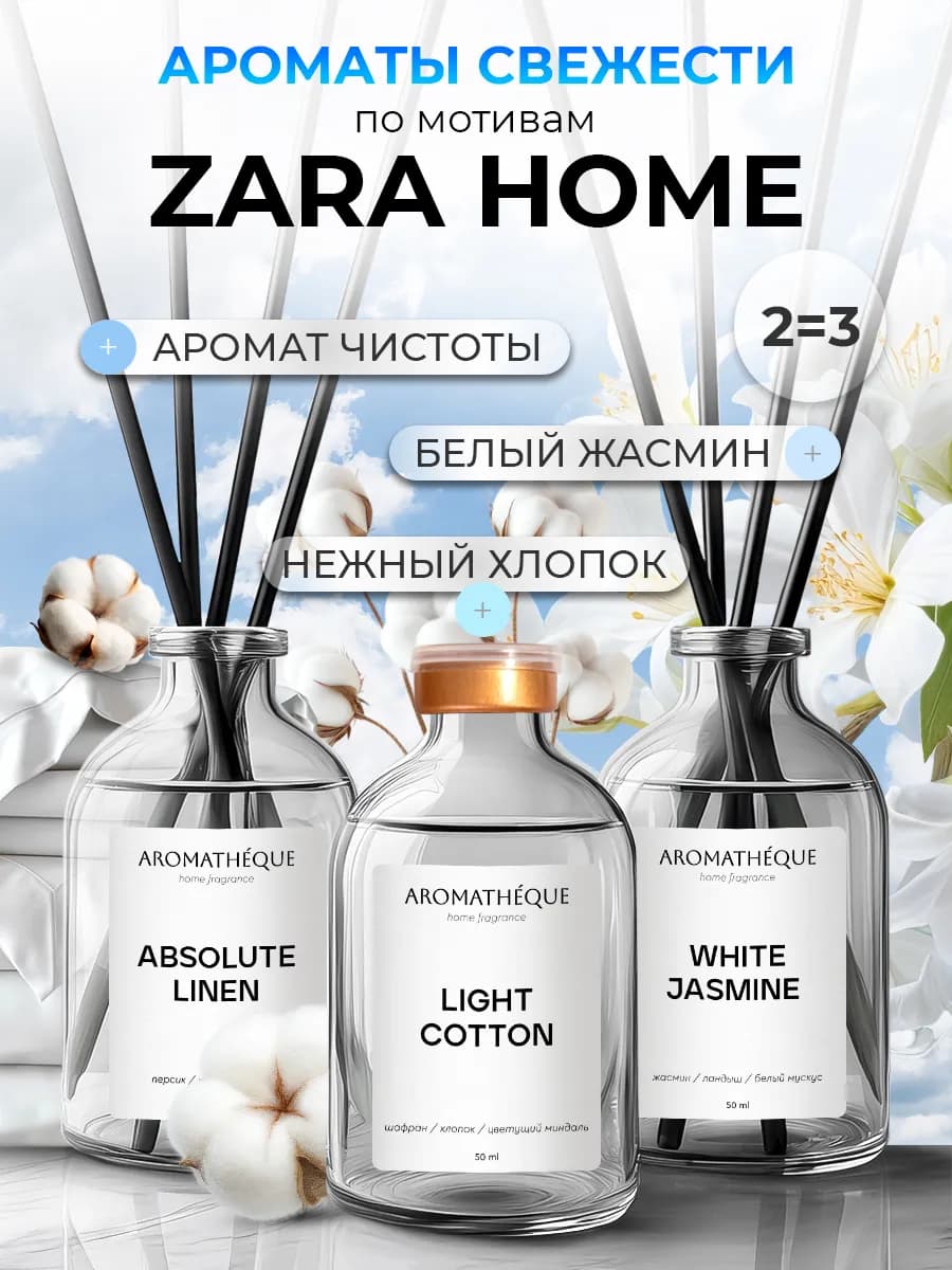 Диффузор для дома с палочками набор