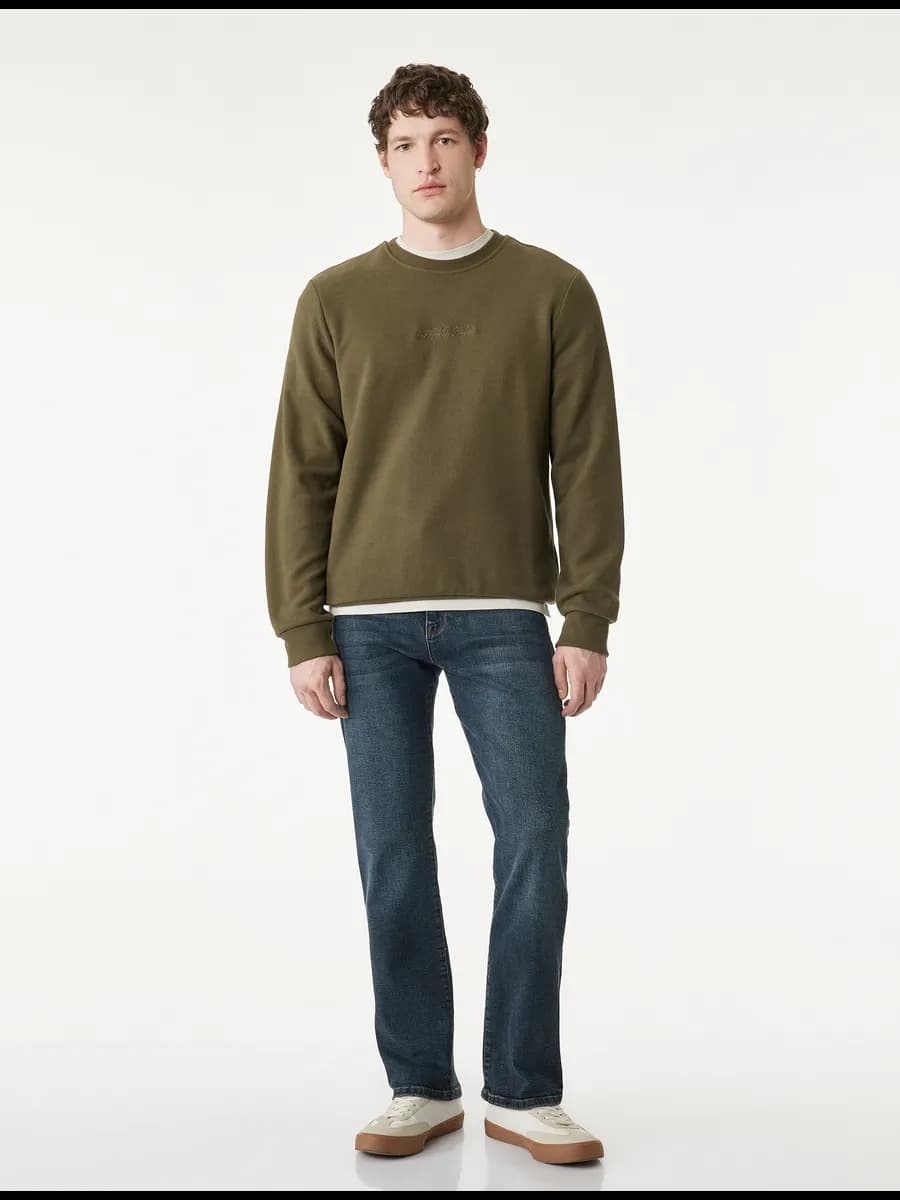 Джинсы прямые со средней посадкой Straight Fit