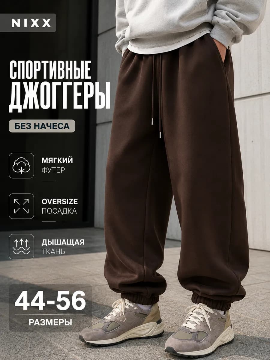 Спортивные штаны широкие джоггеры