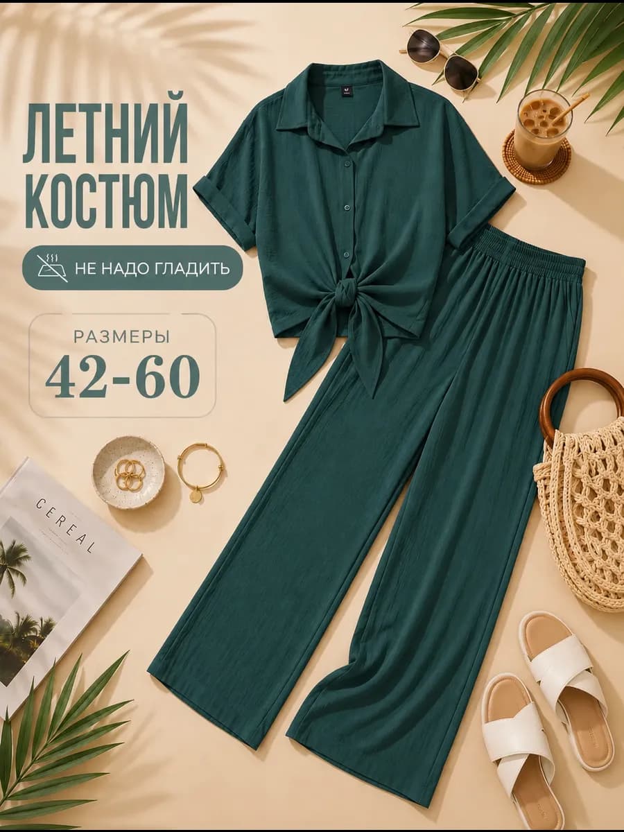 Летний костюм сингапур оверсайз
