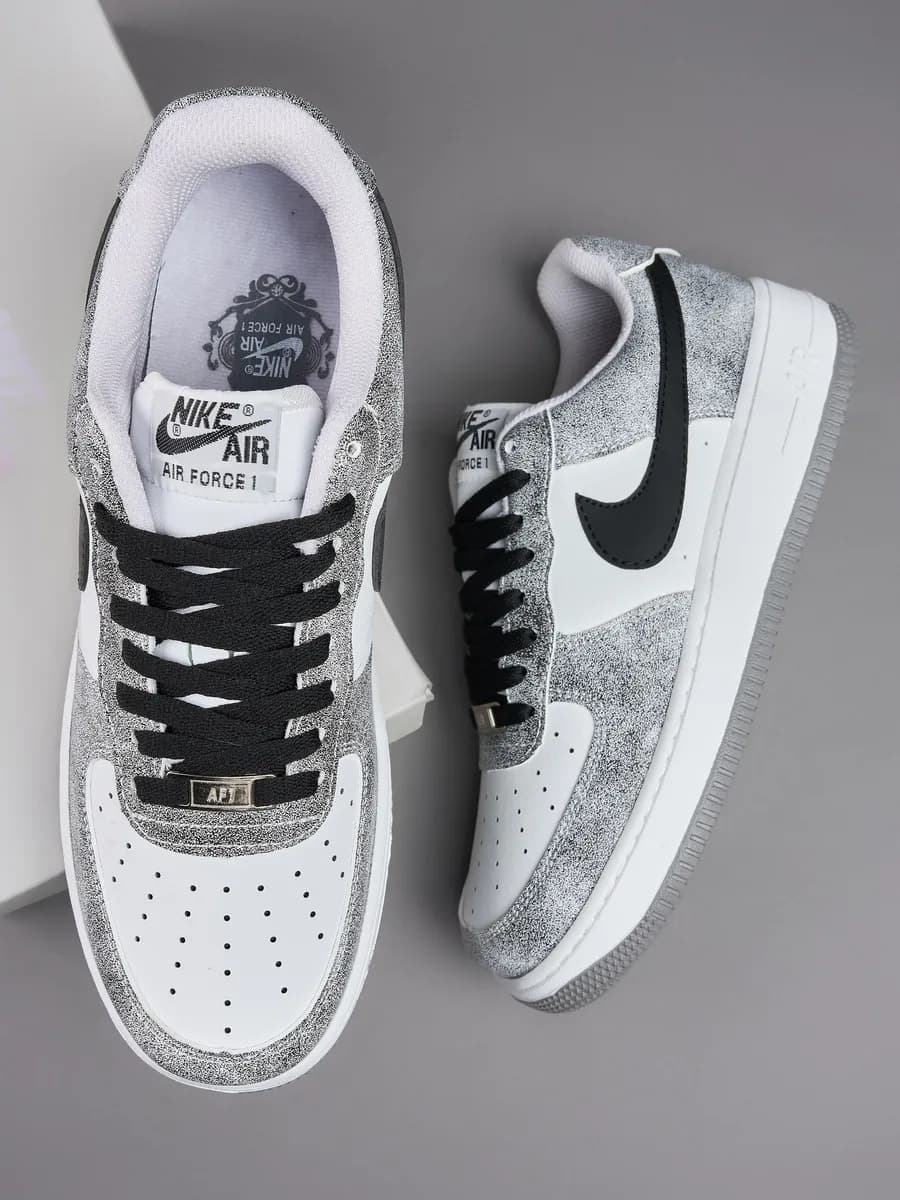 Кроссовки air force 1 серые кеды