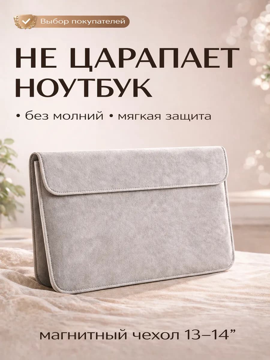 Чехол для ноутбука 13–14 дюймов MacBook Pro, Huawei, Honor