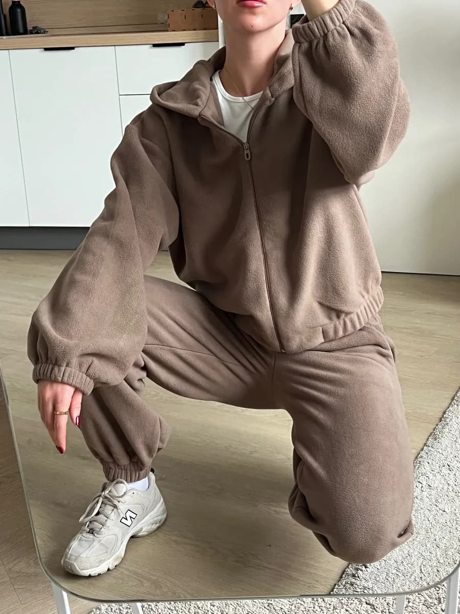 Костюм флисовый спортивный