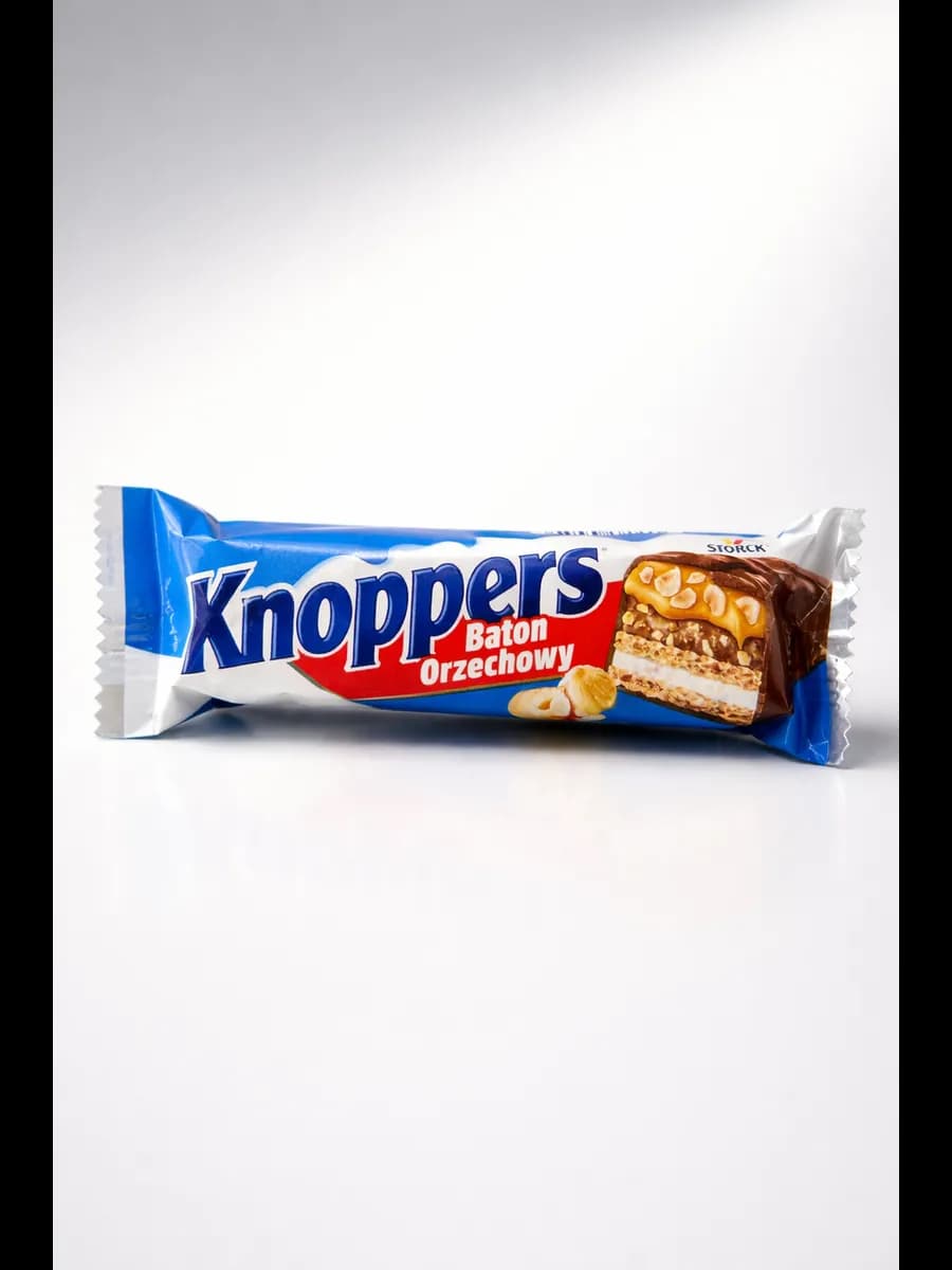 Шоколадный батончик Knoppers с орехами, 1шт 40г