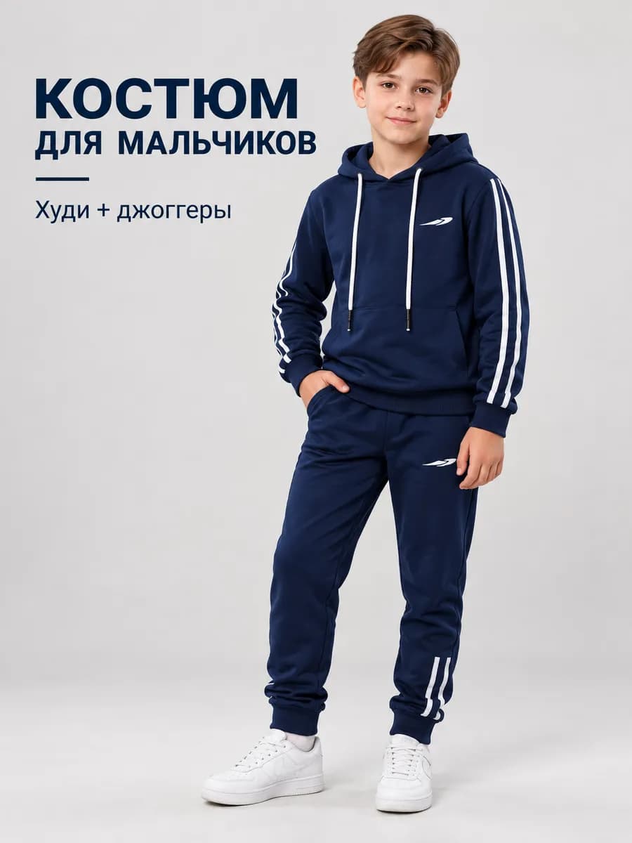 Спортивный костюм худи и штаны