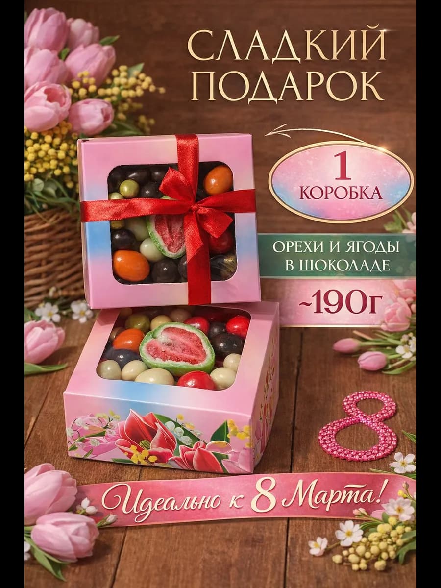 Конфеты шоколадные набор сладкий подарок