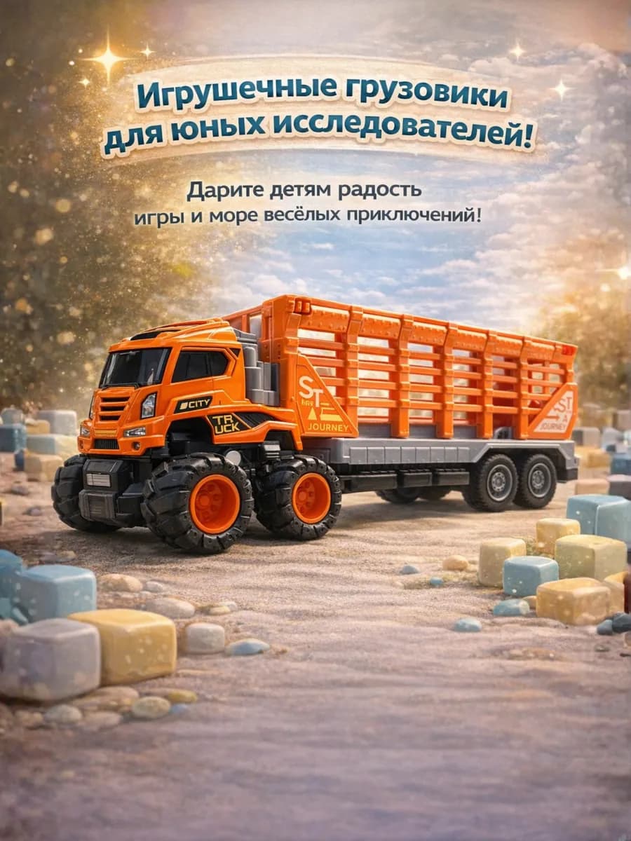 Машинка игрушка для детей грузовик