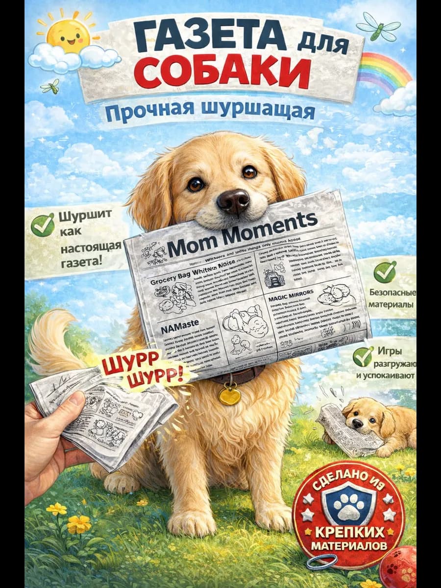 Игрушка для собак Газета
