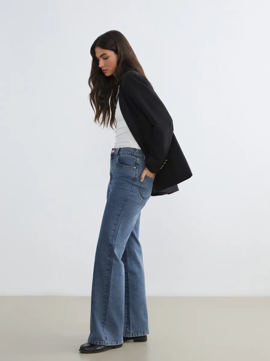 Женские джинсы wide leg