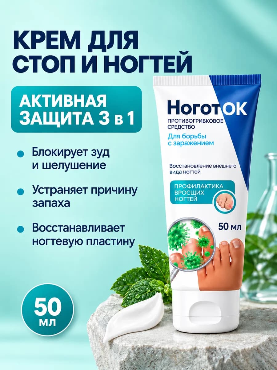 Мазь ноготок от грибка на ногах россия