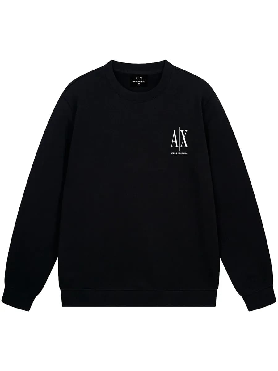 Свитшот оверсайз с принтом Armani армани y2k
