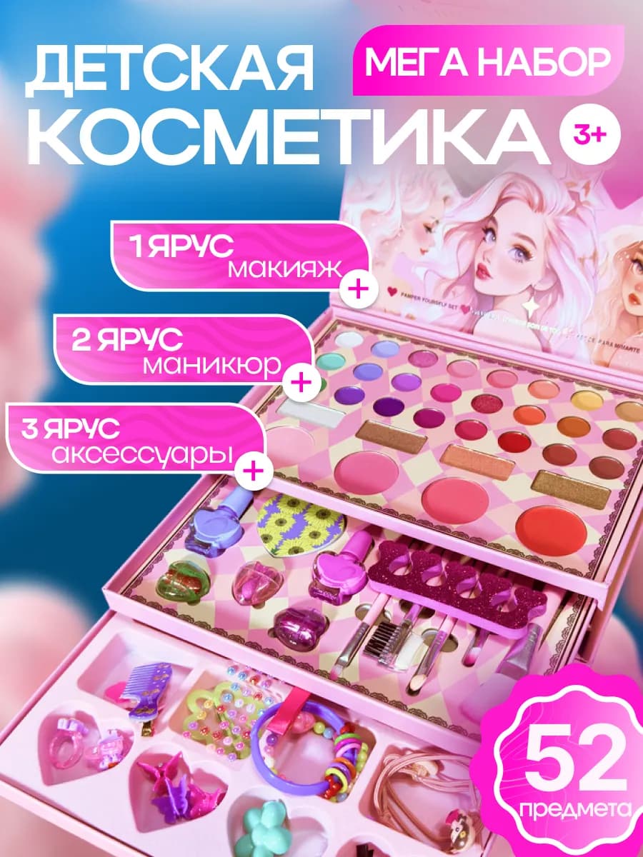Подарочный набор детской косметики