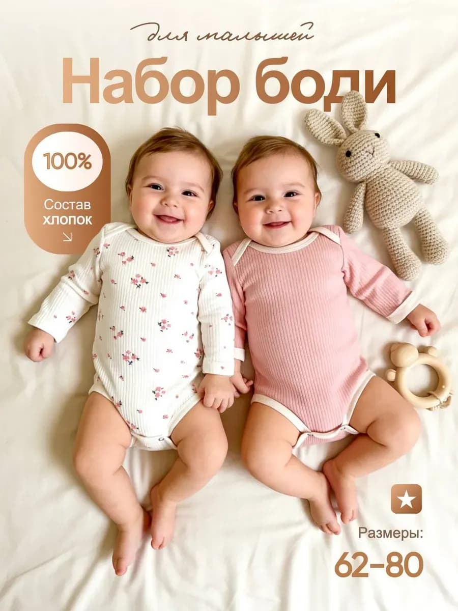 Боди для новорожденных