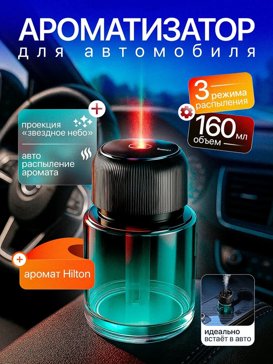 Автомобильный ароматизатор автоматический в машину