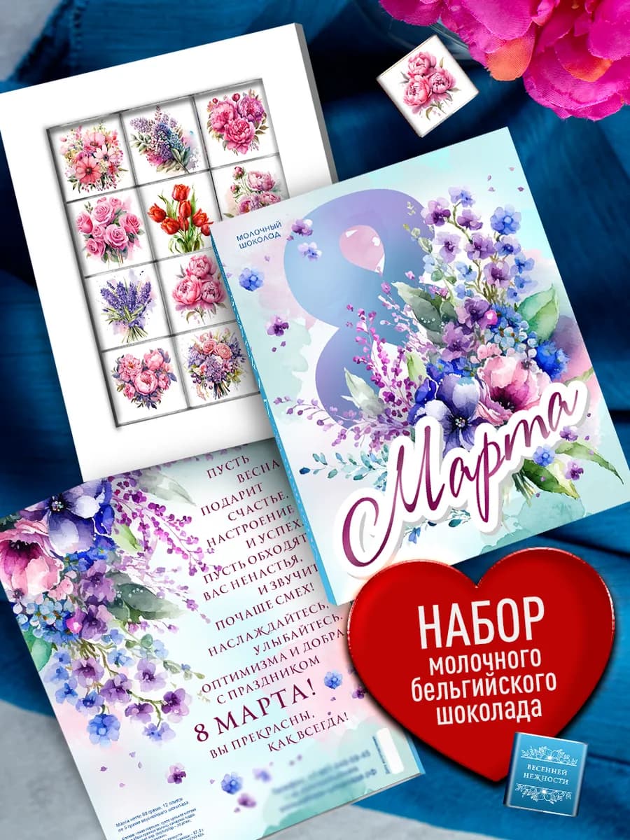 Сладкий подарок на 8 марта