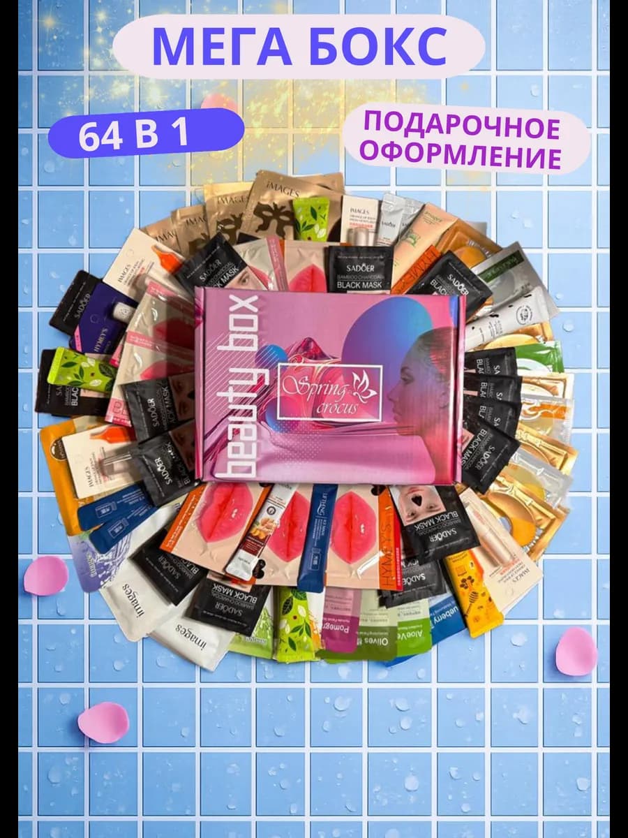 Подарочный набор уходовой косметики бьюти бокс