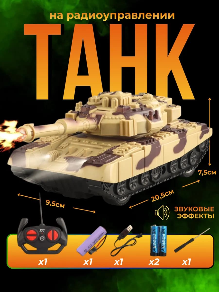 Танк на пульте управления