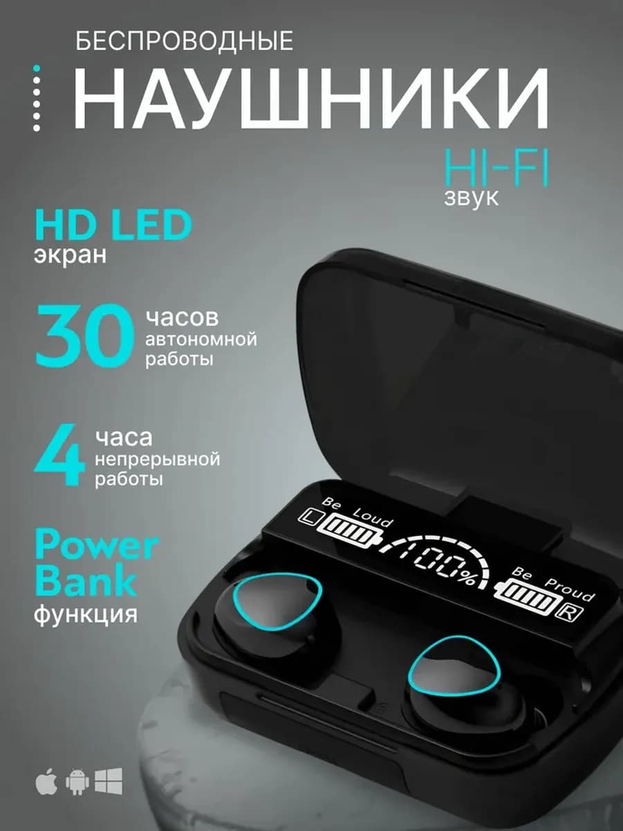 Наушники беспроводные для android М10