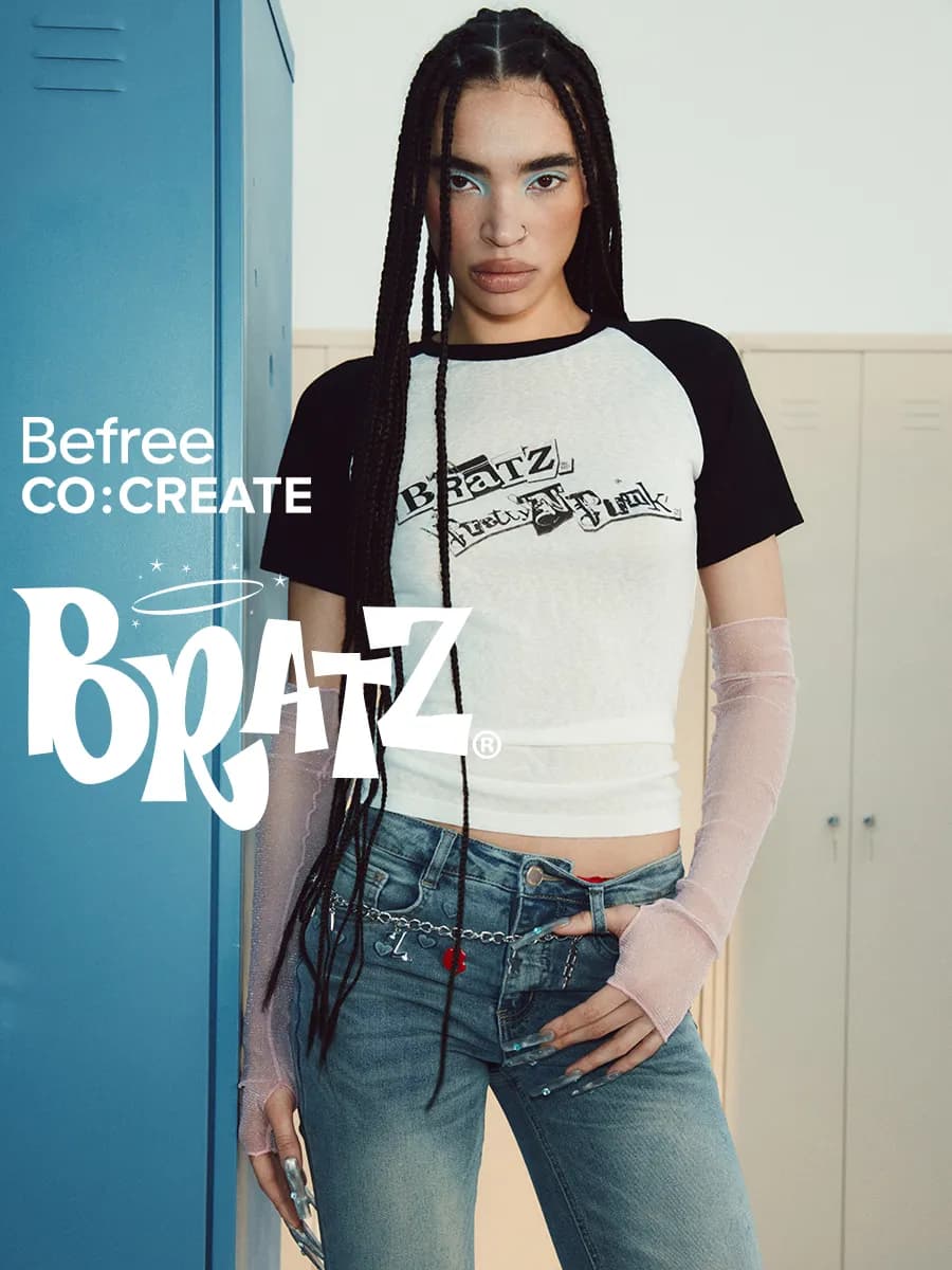 Футболка Co Create Bratz облегающая с принтом