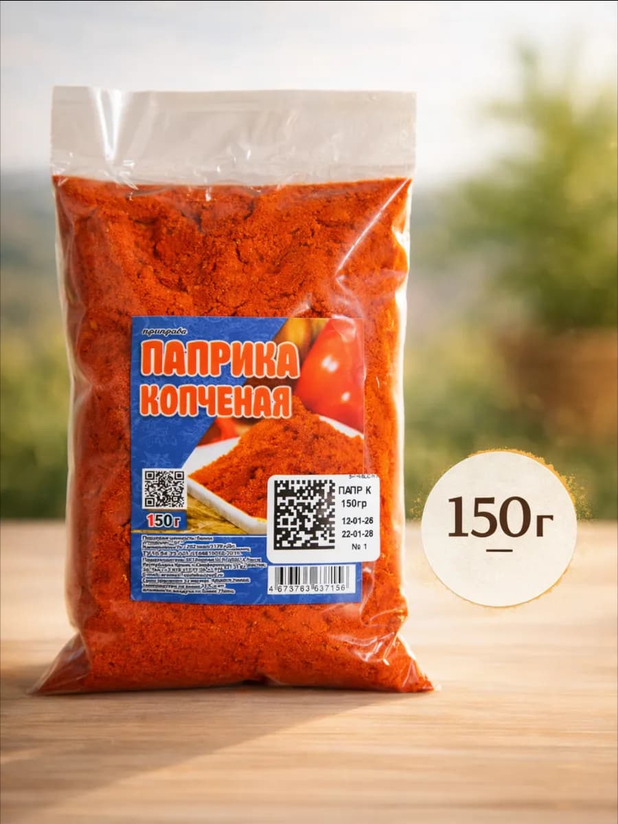 Паприка копчёная крымские специи