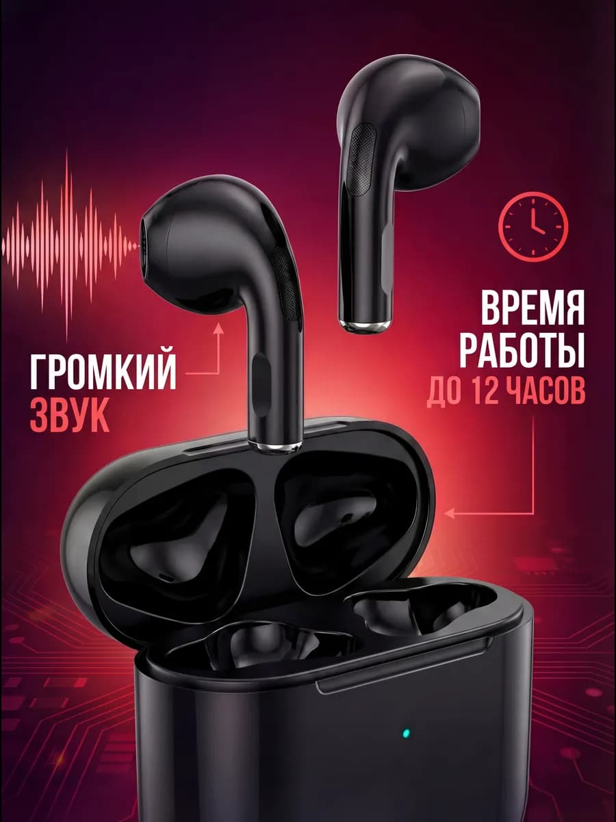 Наушники беспроводные для android и iphone