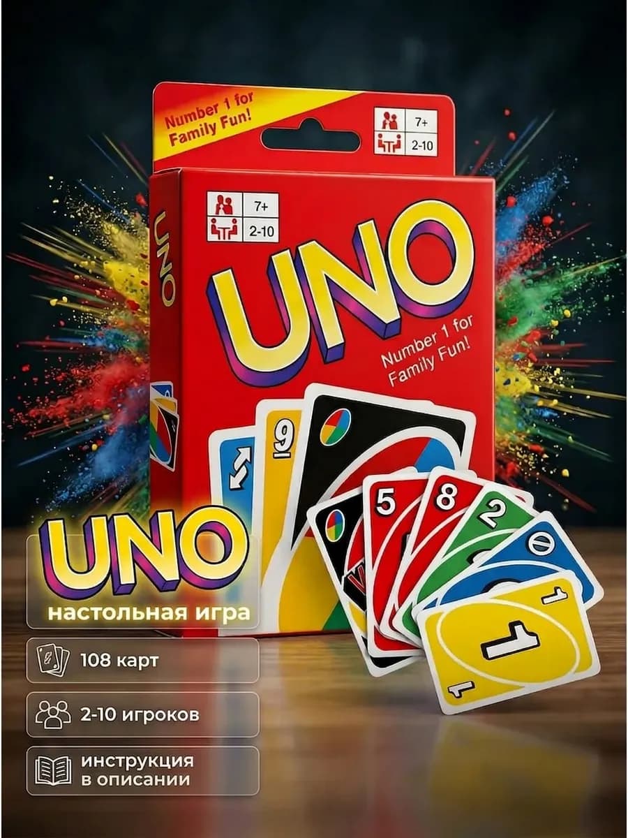 UNO УНО настольная карточная игра