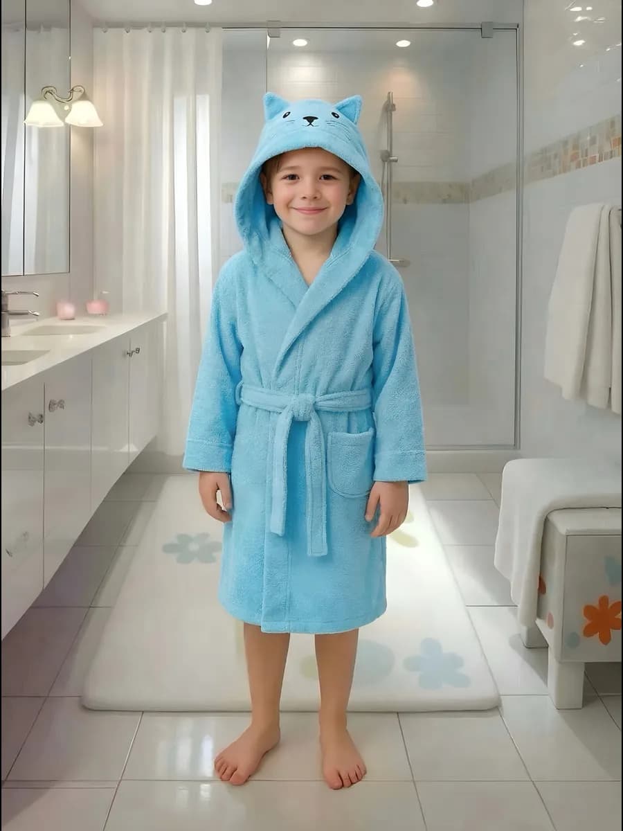 Халат детский махровый