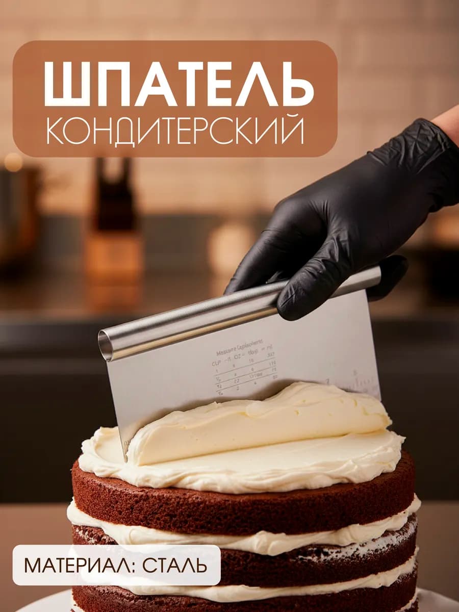 Шпатель кондитерский 22см