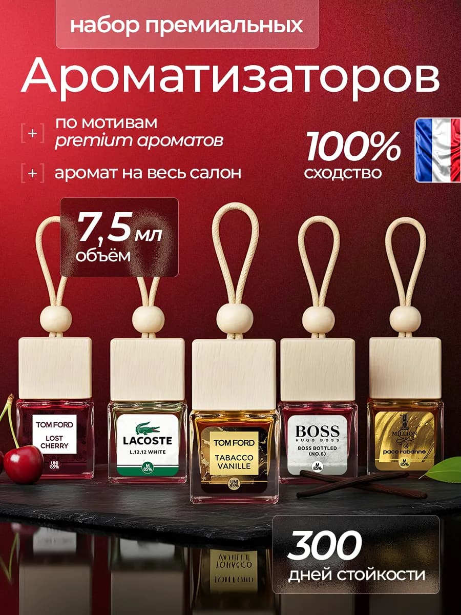Ароматизатор в машину премиум набор